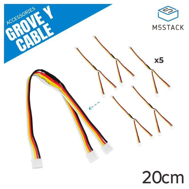 M5Stack Core2 - M5Stack Offizielles Grove Y-Kabel 20 cm