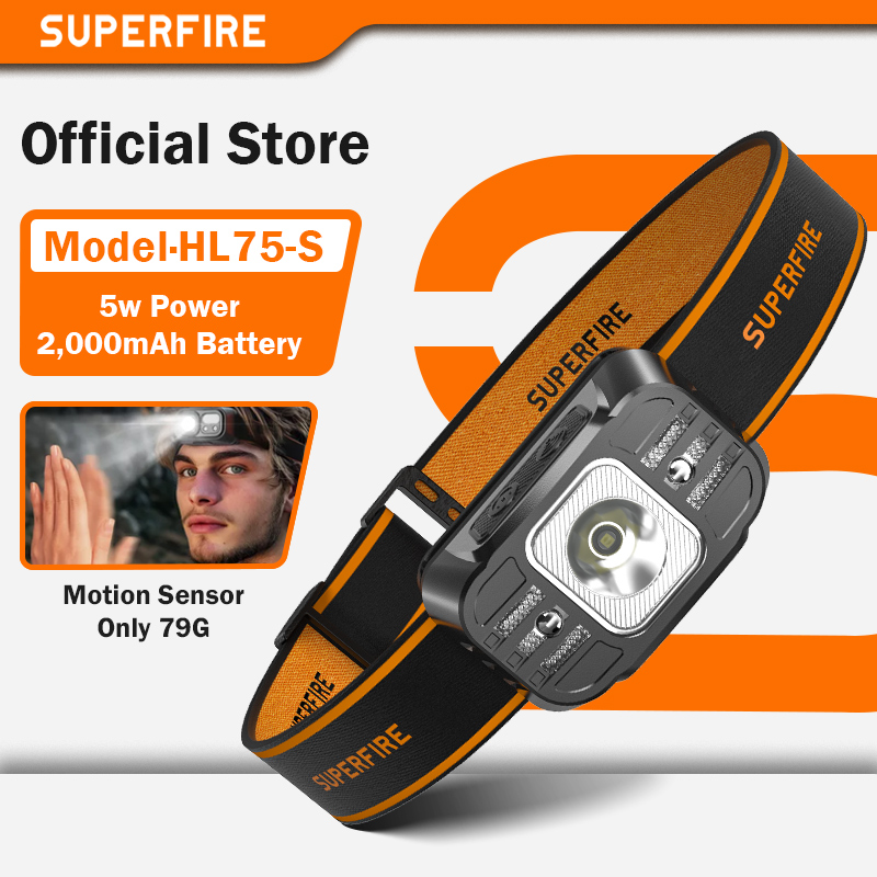 Lolin D32 - SUPERFIRE Mini LED USB C Wiederaufladbare