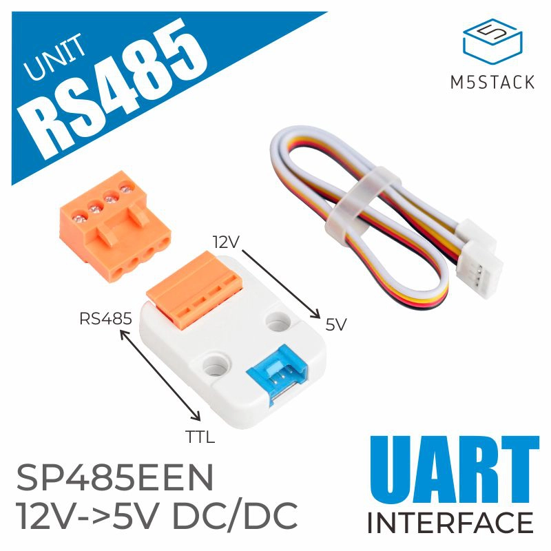 M5Stack - M5Stack Offizielle RS485-zu-TTL-Konvertereinheit