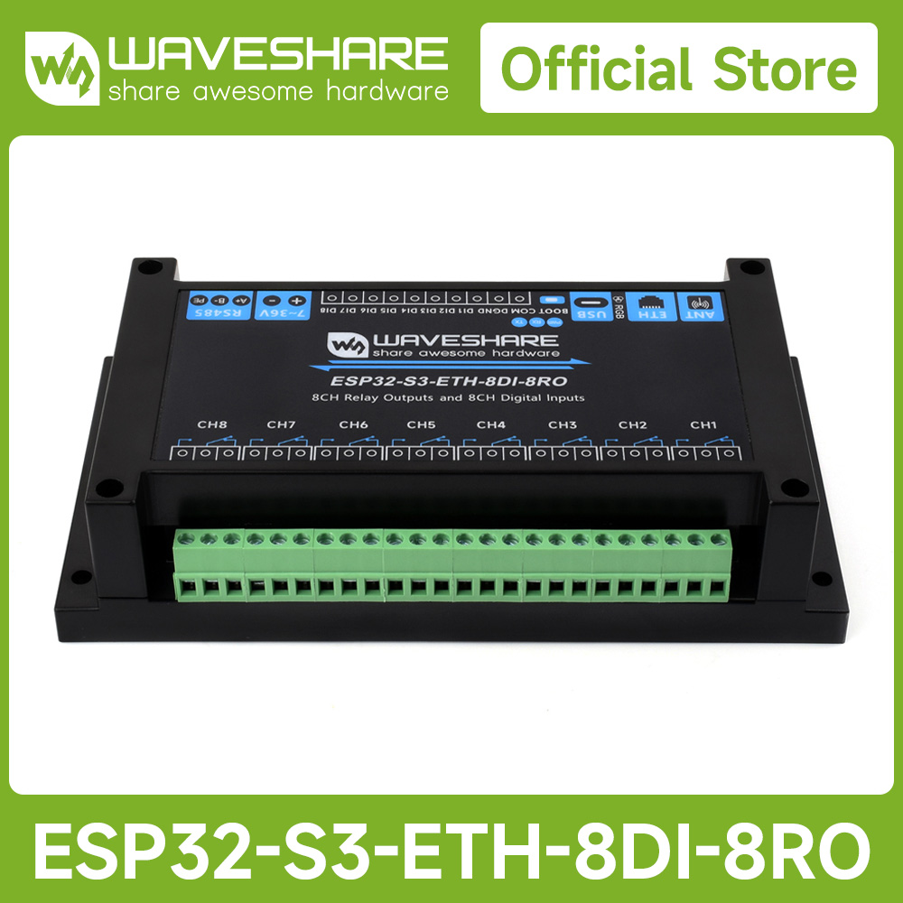 Waveshare Industrial 8-Kanal E – Waveshare Esp32 Bewertung und Preis