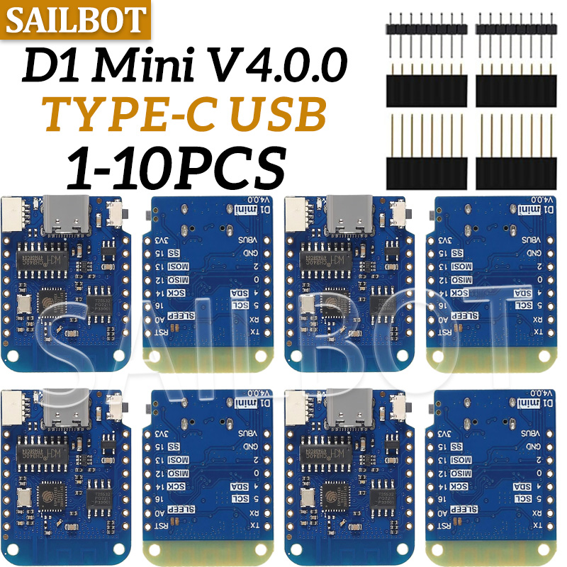 1-10PCS WeMos D1 Mini ESP8266  – Wemos D1 Mini Bewertung und Preis
