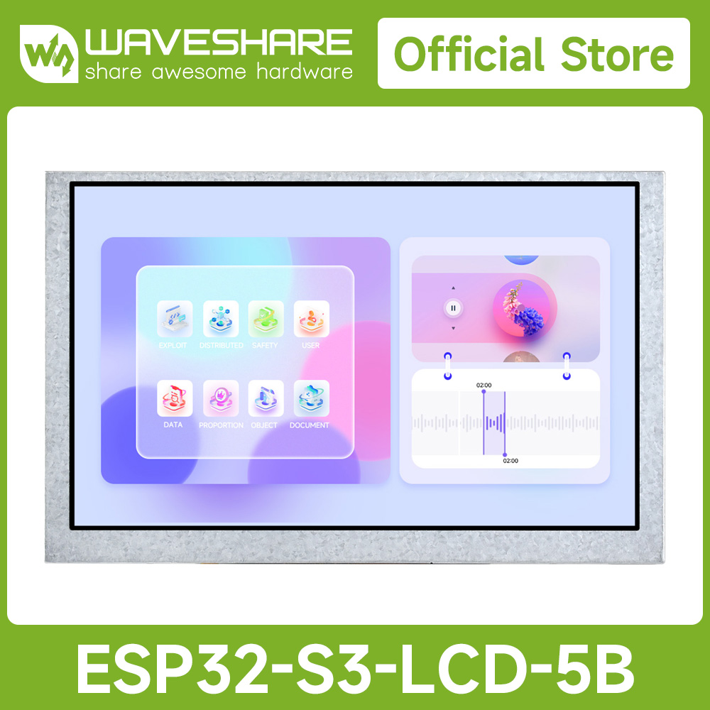 Waveshare ESP32-S3 5-Zoll Kapa – Doit Esp32 Bewertung und Preis