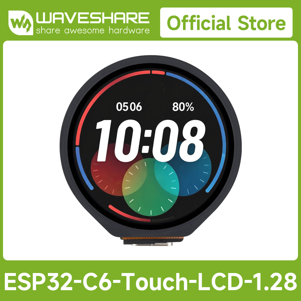 ESP32-C6 1,28-Zoll Touch-LCD-D – Waveshare Esp32 Bewertung und Preis